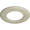 Ekena Millwork Blackthorn Ceiling Medallion (Canopies up to 7 1/2"), 13 3/8"OD x 7 1/2"ID x 3/4"P, Clear Yellow CM13BLCYF - alternate 4